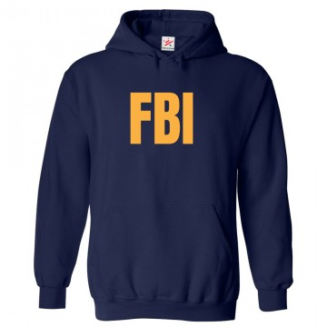 FBI Classic Novelty Unisex Kids and Adults Pullover Hoodie
